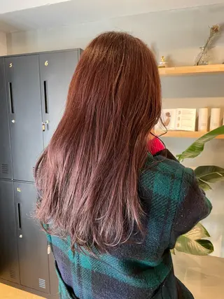 ロング カラー SALOWIN下北沢所属・hazuki 🌝のヘアスタイル