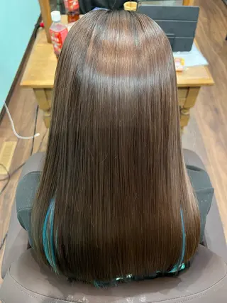 ロング 根岸 宏文のヘアスタイル