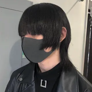 ショート ウルフ/レイヤー /パーマ/島田陽稀のヘアスタイル