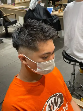 メンズ Le'a所属・渋谷/フェード/ 國分 翔のヘアスタイル