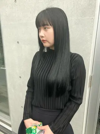 ロング 似合わせカットカラー 👩MINAのヘアスタイル