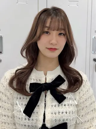 セミロング 髪質改善/艶髪 MINAMIのヘアスタイル