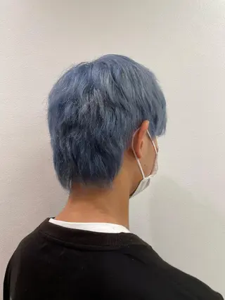 カラー メンズ 森谷 大河のヘアスタイル