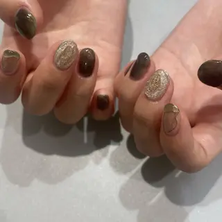 ネイル NINEnami ニュアンスネイルのネイルデザイン