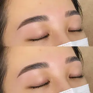 アイブロウ 小笠原🩰 垢抜け眉/束感まつげのマツエク・マツパデザイン