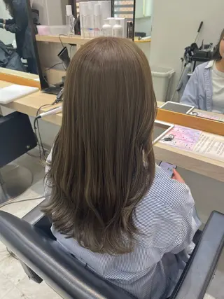 ロング カラー 【ニュアンスカラー・ 髪質改善】スズキカナのヘアスタイル