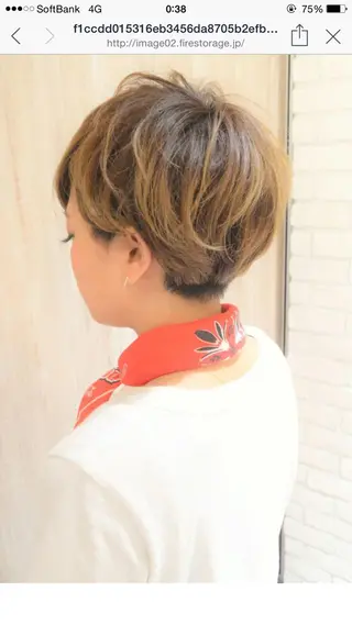 ショート カノンバイフラミューム所属・ショートは任せて ミヤザキのヘアスタイル