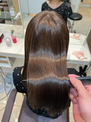 ロング カラー レイヤー×韓国 🇰🇷鈴木啓太のヘアスタイル