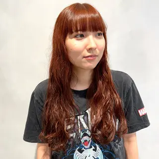 カラー デザインカラー/パー マ🦖外岡咲希🦖のヘアスタイル