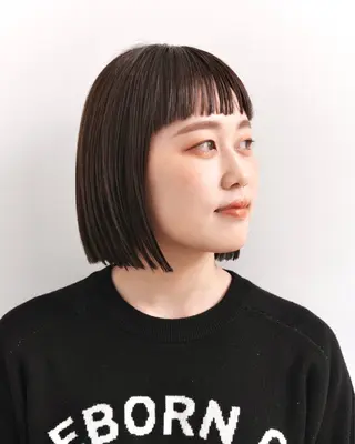 ショート カラー ブリーチなしWカラー レイヤー/KOHNOのヘアスタイル