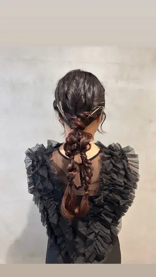 ロング ヘアアレンジ L&Co所属・タナカ カナ🫧のヘアスタイル