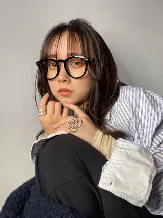 セミロング カラー ☀️Luana☀️ 公式/大通のヘアスタイル