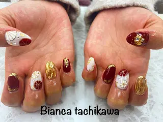 ネイル Bianca 立川店 小川のネイルデザイン