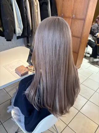 ロング ⭐️ダブルカラー⭐️ ｼｭﾝ⭐️のヘアスタイル