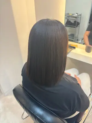 ミディアム hair&fashion shiomiH所属・明賀　瞳 /みょうが　ひとみのヘアスタイル