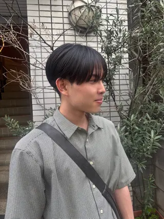 メンズ ボブ/メンズ/パーマ /Tamakiのヘアスタイル