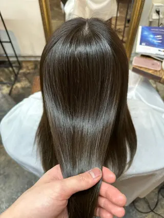 セミロング カラー HairCraft.所属・後藤 嶺王のヘアスタイル