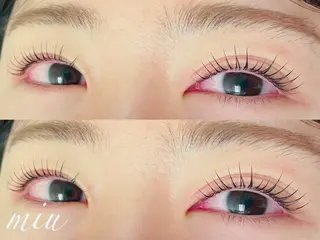 マツエク・マツパ miunail Minamiのマツエク・マツパデザイン