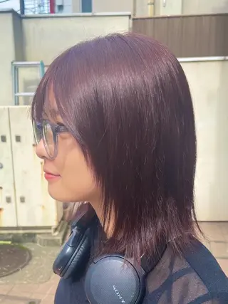 ミディアム カラー 🌙Ash中目黒 坪内沙月🌙のヘアスタイル