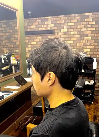 メンズ 三谷 仁のヘアスタイル