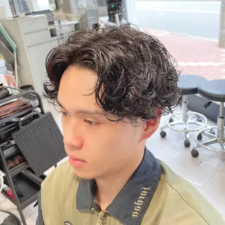 パーマ メンズ lucy.所属・🏝🌞メンズ人気 平澤日向🌞🏝のヘアスタイル