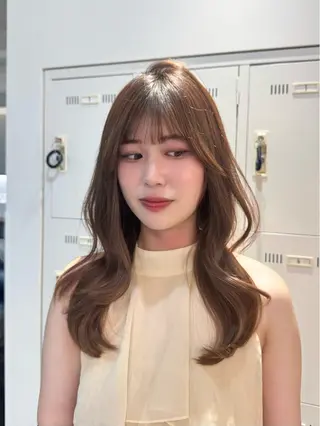 ロング カラー sia所属・Nene Murakamiのヘアスタイル