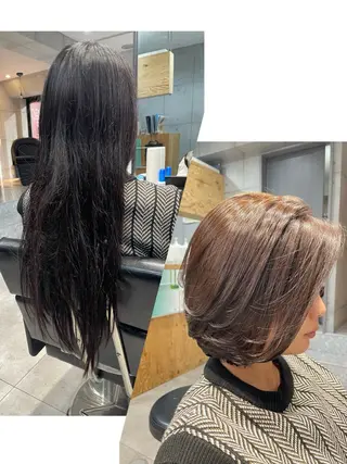 ミディアム 💫newi💫村上 孝一のヘアスタイル