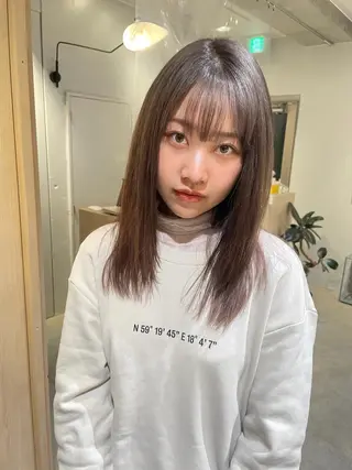 ロング カラー 似合わせカット/ aoiのヘアスタイル