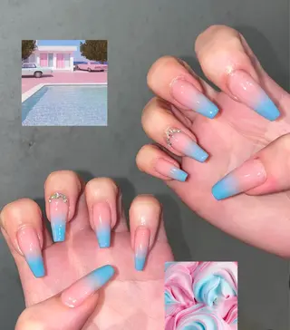 ネイル GO TODAY シェアサロン 渋谷Amiu店所属・渋谷ネイル🎀 y2k/海外ネイルのネイルデザイン