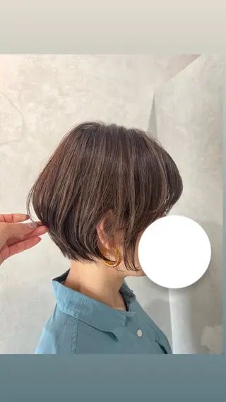ショート カラー aGland  taupe所属・🎧平野 ゆか🎧のヘアスタイル