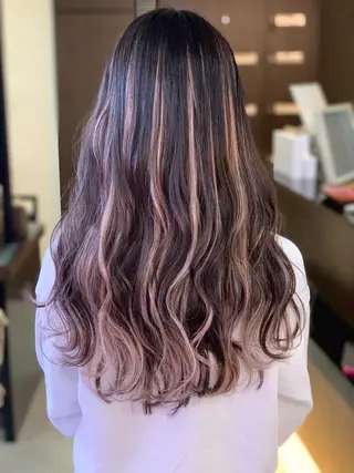 ロング ReHyd BEAUTÉ salon&store 心斎橋店所属・❤️MASAKO❤️ 🌸🩷エクステ🩷のヘアスタイル