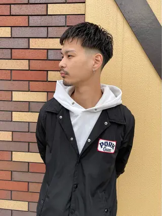 ショート メンズ grAt所属・森 真伊希のヘアスタイル