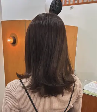 ミディアム 安藤 琢真のヘアスタイル