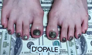 ネイル D‘OPALEサロン所属・トパサロン 上野kkのネイルデザイン