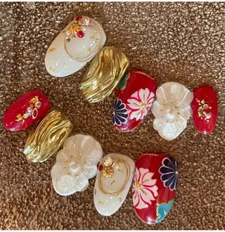 メンズ ネイル Chérinail 爪のお手入れのネイルデザイン