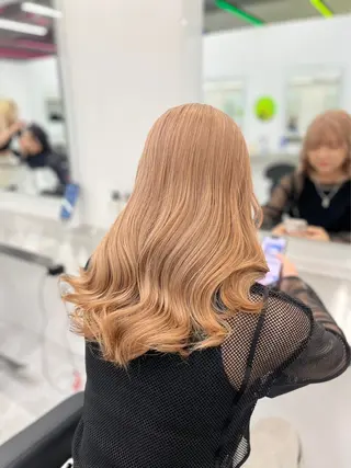 カラー 🎀ガーリー暖色モテ ヘア🎀/MAO🎀のヘアスタイル
