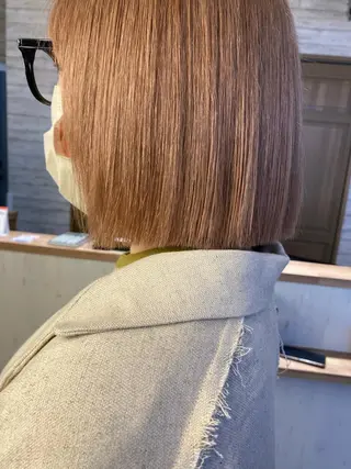 ショート カラー hair salon dot.tokyo color所属・MANAMI 🥀ウルフカットのヘアスタイル