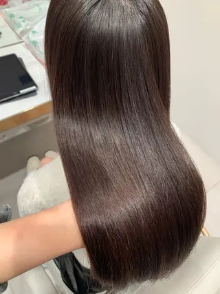 セミロング パーマ 小塩 萌々香のヘアスタイル
