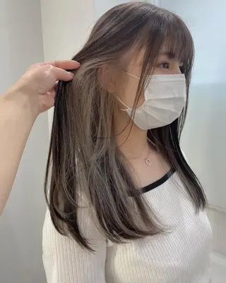 ロング ୨୧柔らかいカラー nozomi ୨୧のヘアスタイル