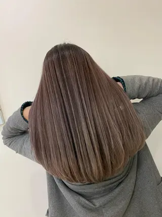 ロング カラー パーマ ヘアアレンジ キッズ ネイル マツエク・マツパ hair  mode RITZ所属・★ 里奈★のヘアスタイル