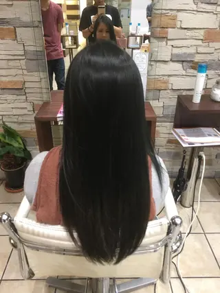 セミロング ロング カラー TAKA 【髪質改善】のヘアスタイル