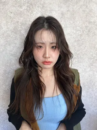 ロング カラー 高橋 みく/ minimのヘアスタイル