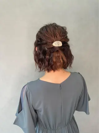 ショート ヘアアレンジ olelo国立🐟 Maho🐟のヘアスタイル