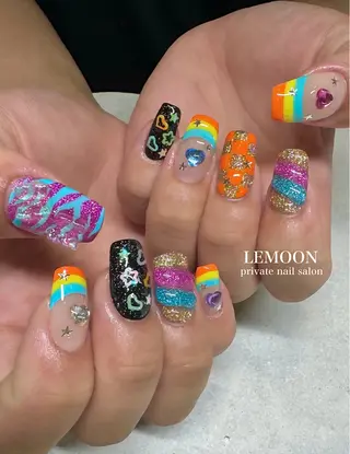 ネイル private nail salon　LEMOON所属・nail salon LEMOONのネイルデザイン