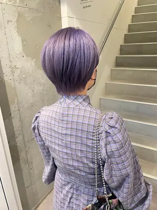 ショート カラー A/LEE所属・久保田 千尋のヘアスタイル