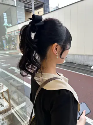 ヘアアレンジ 土田 愛友のヘアスタイル