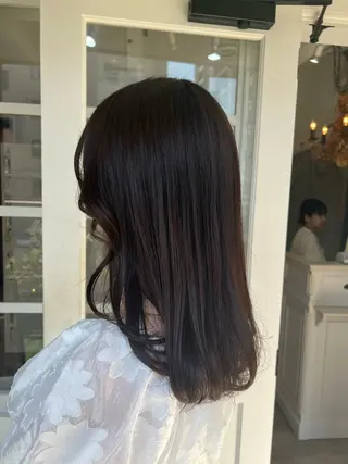 ミディアム 髙橋 秀果のヘアスタイル