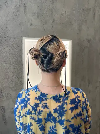 ヘアアレンジ ᴛᴏᴍᴏᴋᴀ / ᴄʜᴇʀɪのヘアスタイル