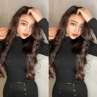 ロング カラー パーマ ヘアアレンジ メンズ 💎髪質改善特化💎 RUITOのヘアスタイル