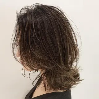 ミディアム カラー nubes所属・🌟高田 聖菜🌟のヘアスタイル